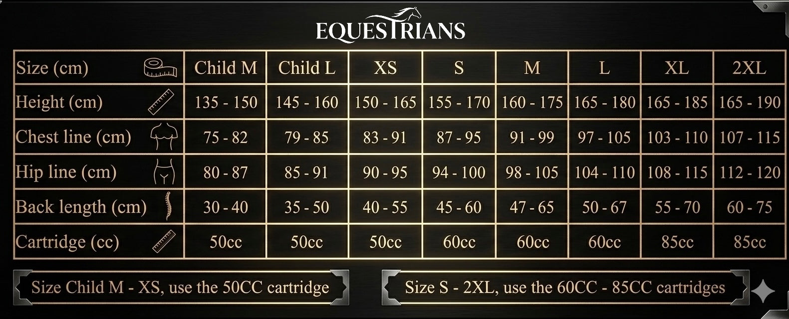 EQUESTRIANS AIRBAG VEST
